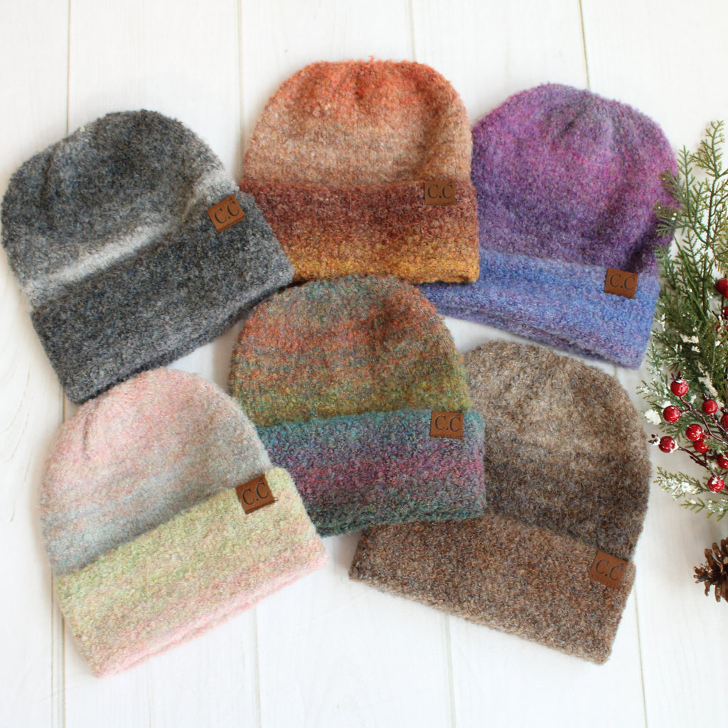 CC Slouchy Mohair Beanies