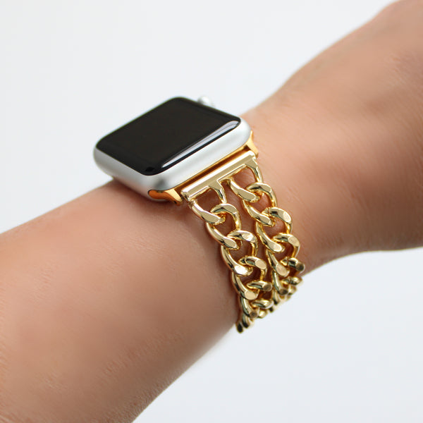 Double Chain Apple Watch Band