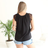 Reversible Lace Top