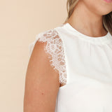 Reversible Lace Top