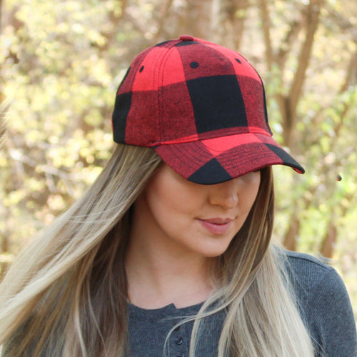 Buffalo Plaid Hat