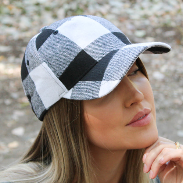 Buffalo Plaid Hat