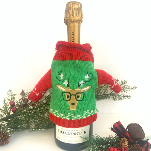 Ugly Sweater Wine Bottle Covers