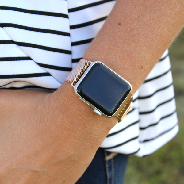 Apple Watch Metal Bracelet – Sweet Lemon Boutique