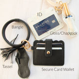 Bangle Wallet and Gloss/Chapstick Keeper Set