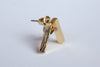 Slim Gold Bar Earrings