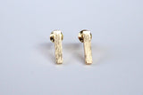 Slim Gold Bar Earrings