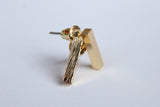Slim Gold Bar Earrings