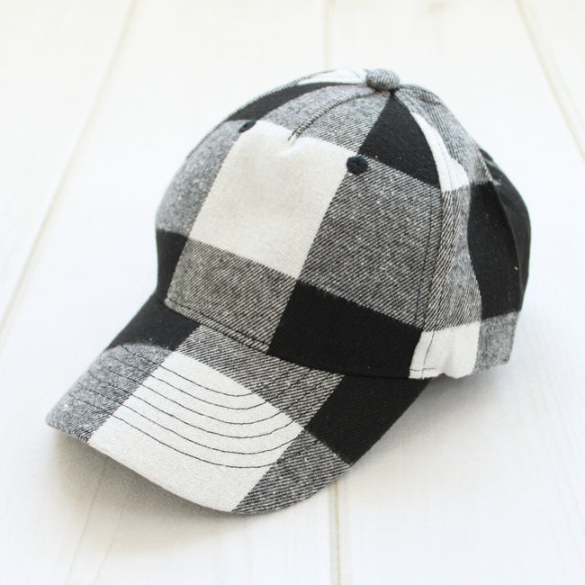 Buffalo Plaid Hat