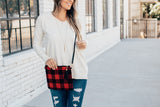 Plaid Cross Body Purse