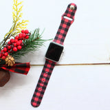 Holiday Buffalo Plaid Apple Watch Bands