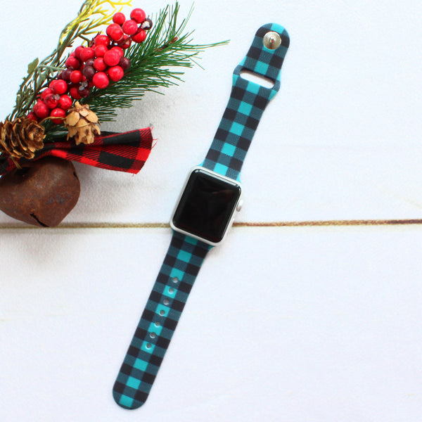 Holiday Buffalo Plaid Apple Watch Bands