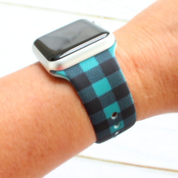 Holiday Buffalo Plaid Apple Watch Bands