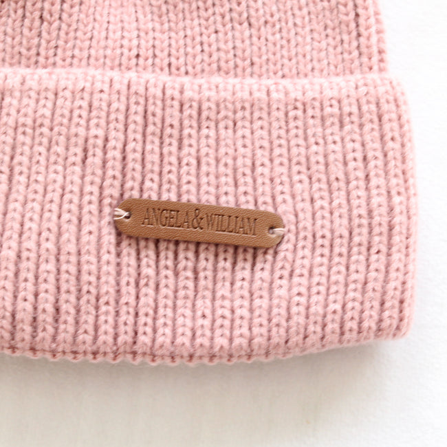 Cable Knit Pom Beanie