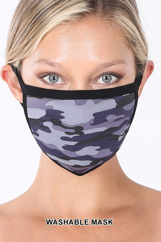 Camo Face Mask