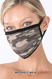 Camo Face Mask