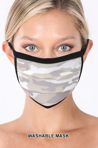 Camo Face Mask