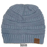 CC Beanie Hat | C.C Knit Beanie