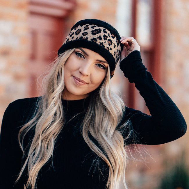 CC Leopard Headwrap Headband