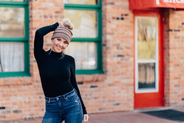 CC Ponytail Beanie