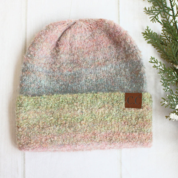 CC Shearling Mohair Beanies
