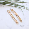 Chain Link Drop Earrings