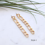 Chain Link Drop Earrings