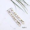 Chain Link Drop Earrings