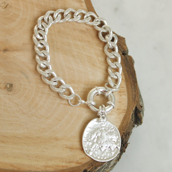 Chain and Coin Bracelet