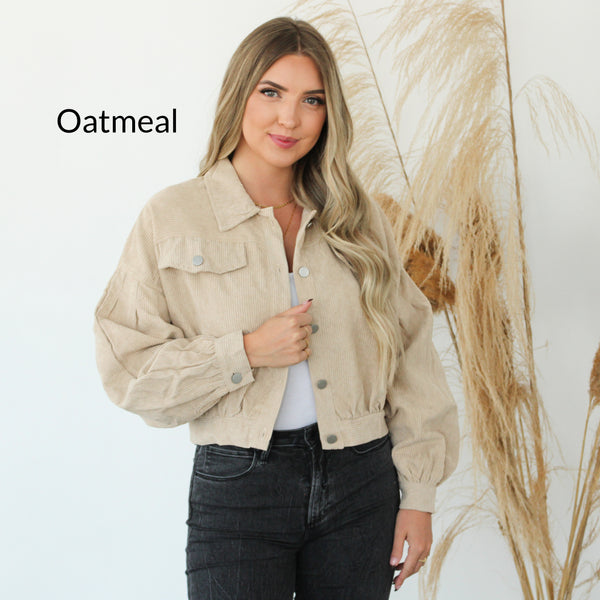 Corduroy Fall Jacket