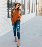 Brushed Crew Neck Sweater