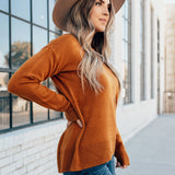 Brushed Crew Neck Sweater