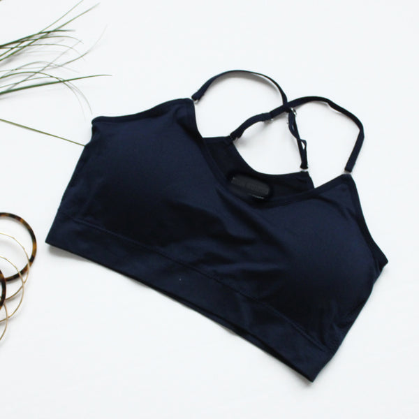 Padded Bralette Criss Cross Back