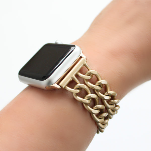 Double Chain Apple Watch Band