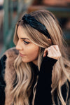 Faux Leather Knot Headband