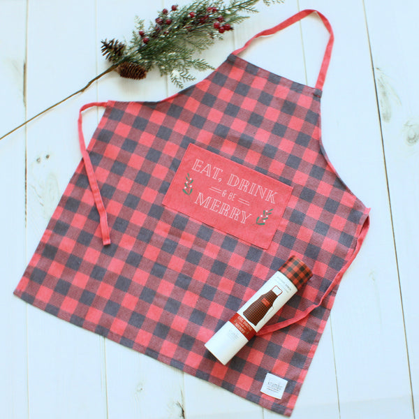 Holiday Apron with Gift Packaging