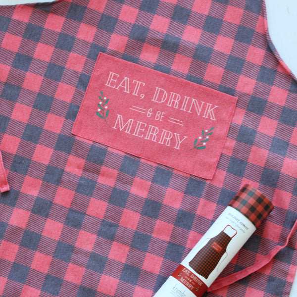 Holiday Apron with Gift Packaging