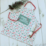 Holiday Apron with Gift Packaging