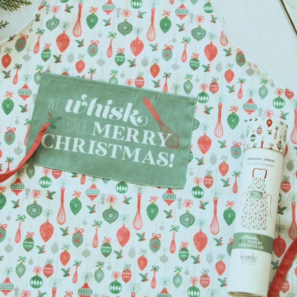 Holiday Apron with Gift Packaging