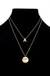 Multi-Layer Initial Necklace
