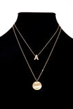 Multi-Layer Initial Necklace