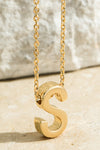 Initial Pendant Necklace