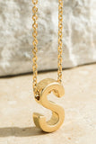 Initial Pendant Necklace