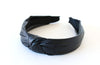 Faux Leather Knot Headband