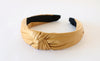 Faux Leather Knot Headband