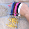 Leather Keyfob No Contact Door Opener & Keypad Press