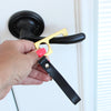 Leather Keyfob No Contact Door Opener & Keypad Press