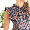 Leopard Ruffle Dress