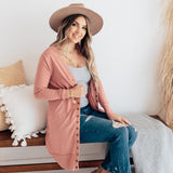 Long Snap Cardigan