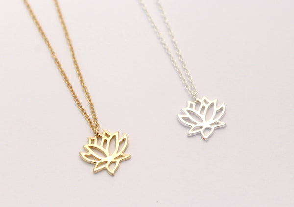 Lotus Flower Necklace | Lotus Jewelry